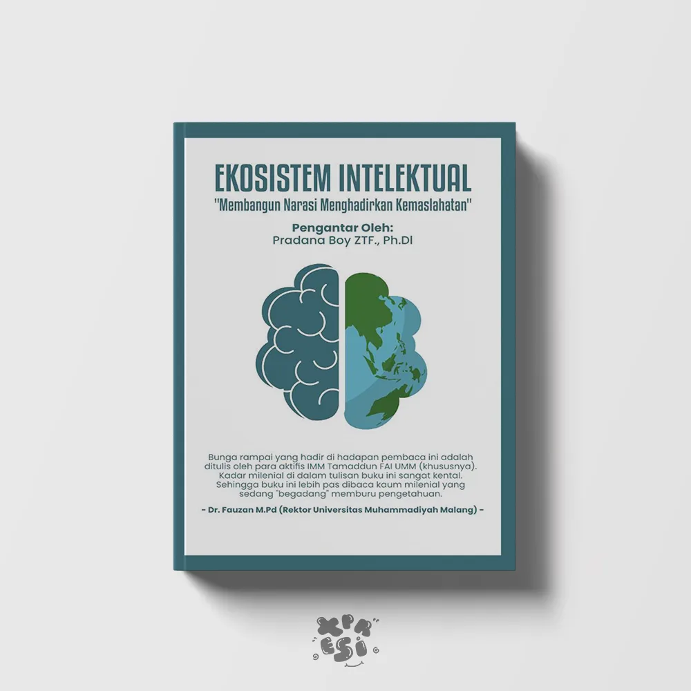 Sampul buku Ekosistem intelektual: Membangun Narasi Menghadirkan Kemaslahatan