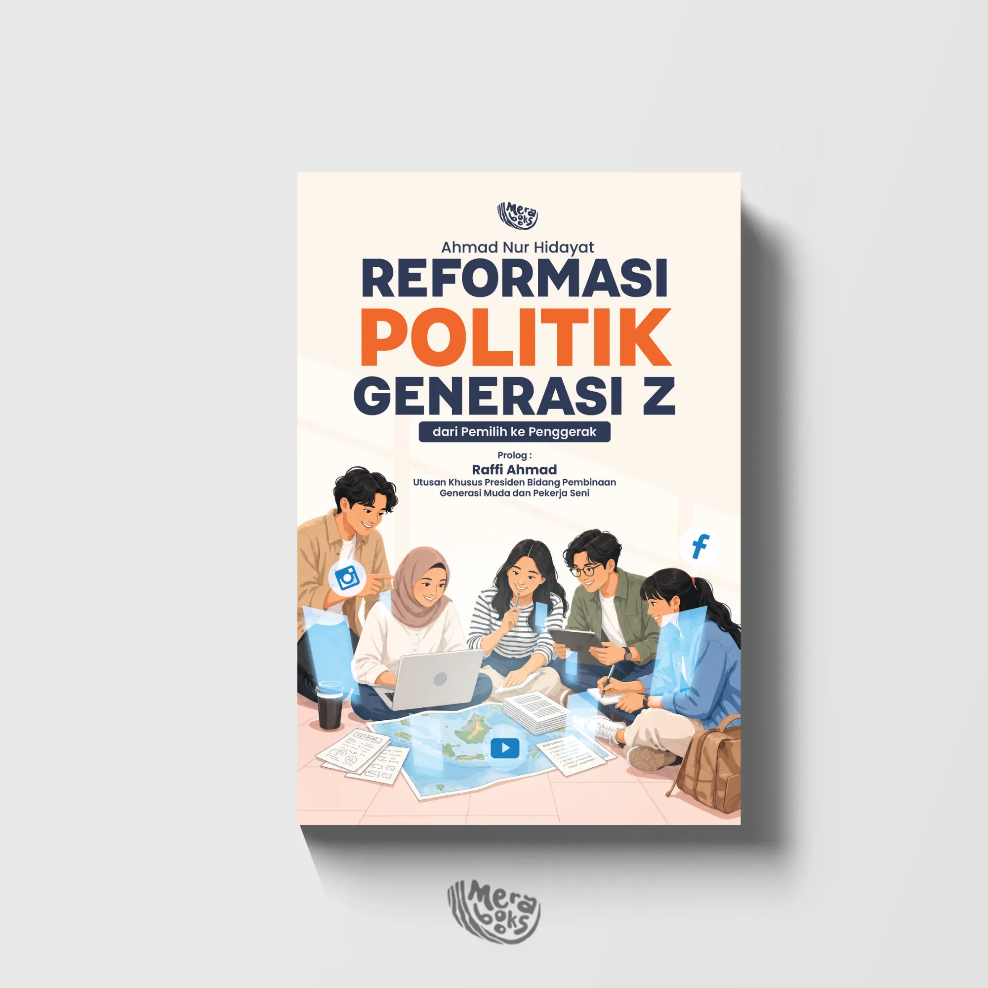 Sampul buku Reformasi Politik Generasi Z: Dari Pemilih ke Penggerak